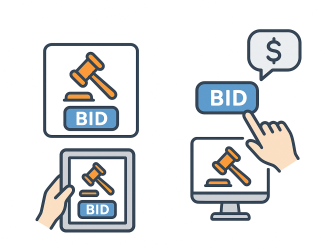 تکنولوژی و نوآوری در سیستم‌های مزایده آنلاین