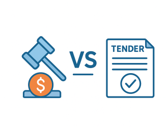مناقصه چیست و چه تفاوتی با مزایده دارد؟